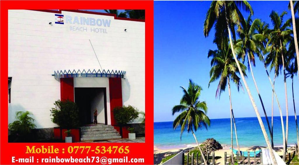 Rainbow Beach Hotel Hikkaduwa Exteriör bild